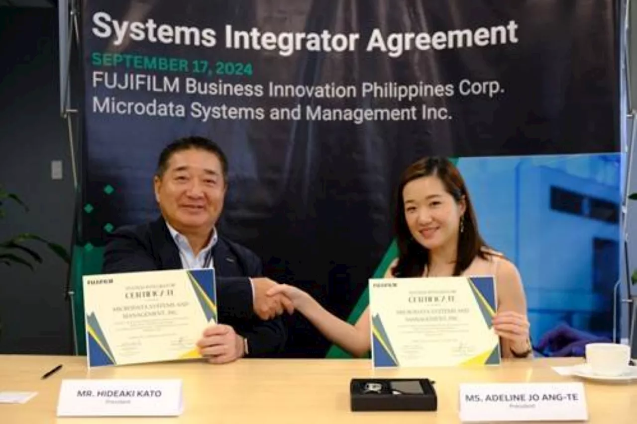 Fujifilm BI PH announces partnership with Microdata Systems and Management Inc