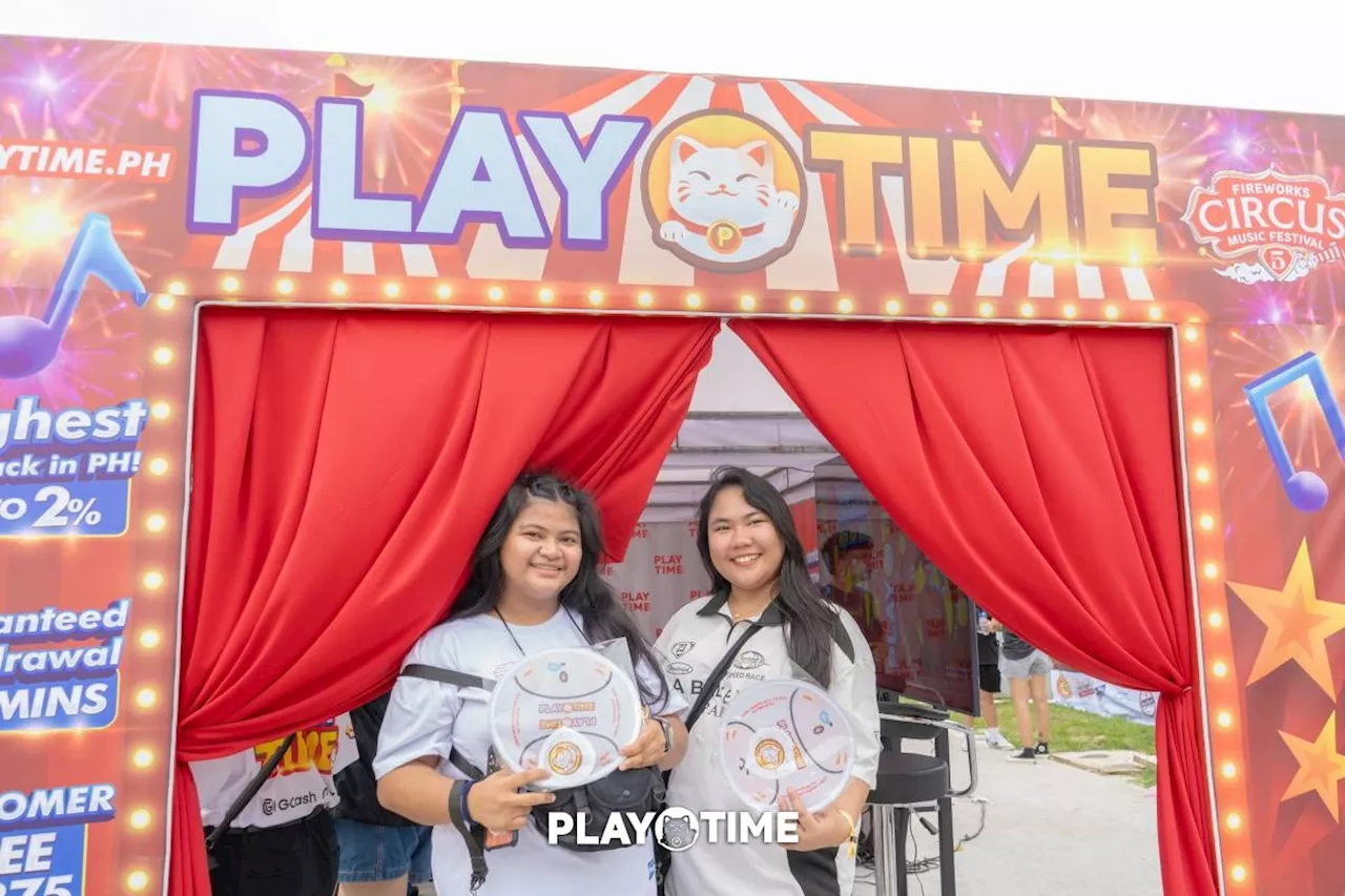 PlayTime sponsors Fireworks Circus Music Festival 2024