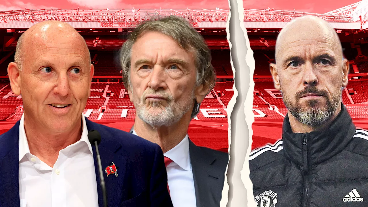 Man Utd owners Joel Glazer and Jim Ratcliffe to hold crisis meeting just hours after Ten Hag’s must-win g...