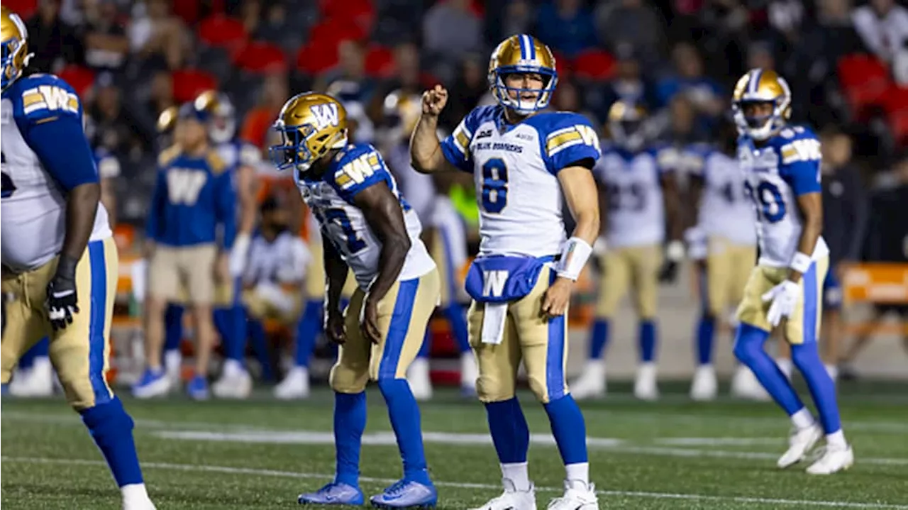 winnipeg blue bombers hamilton tiger cats