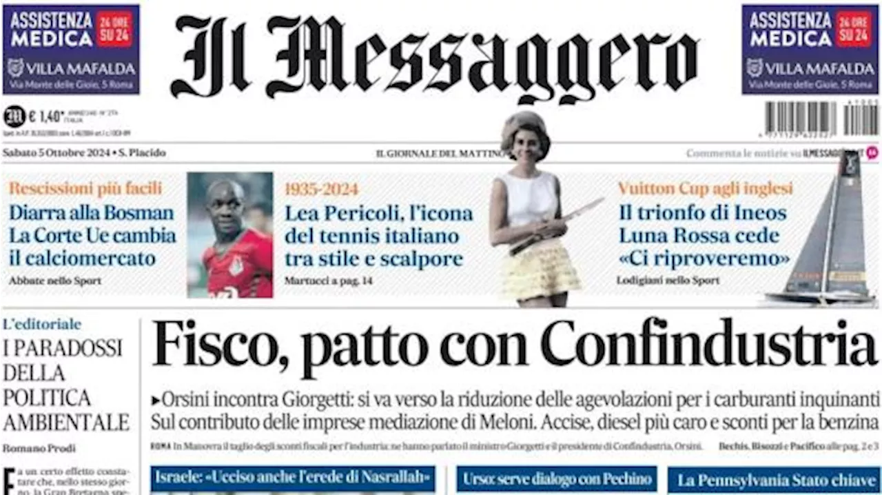 Il Messaggero: 'Diarra alla Bosman: la Corte UE cambia il calciomercato'