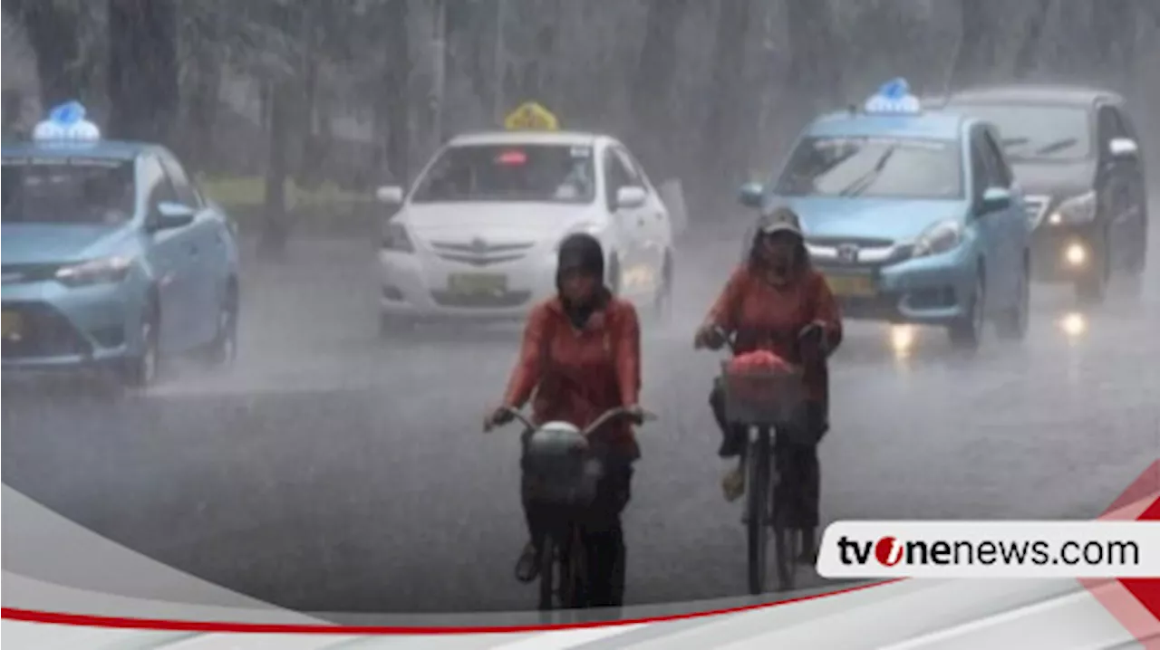 Warga Jakarta Hati-hati, Sabtu Sore Wilayah Jakarta Diguyur Hujan Ringan