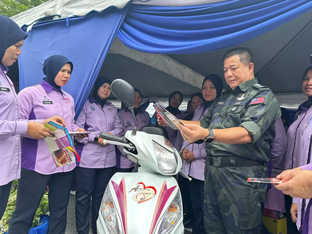 500 polis kawal keselamatan perlawanan Perak FC