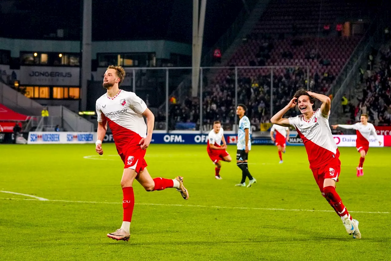 FC Utrecht zet beste seizoenstart door na vroege rode kaart RKC