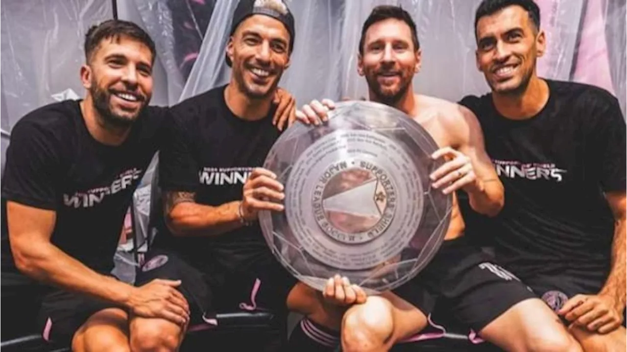 Lionel Messi Bawa Inter Miami Juara, Berikut Perbandingannya dengan Trofi Cristiano Ronaldo