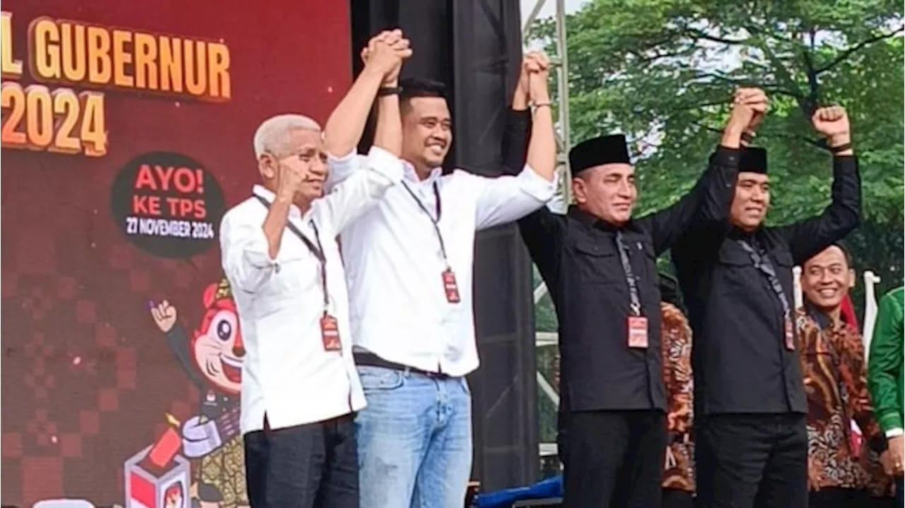 Paman Bobby Nasution Masuk Tim Pemenangan Edy Rahmayadi-Hasan, PDIP Bilang Begini