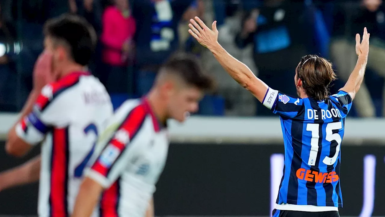 De Roon maakt heerlijke goal bij zege Atalanta; Retegui nieuwe topscorer Serie A