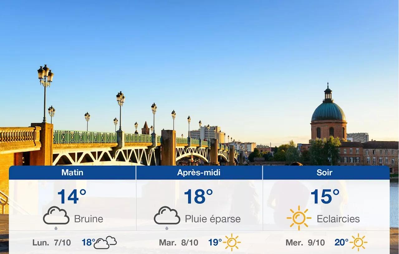 Météo Toulouse: prévisions du dimanche 6 octobre 2024