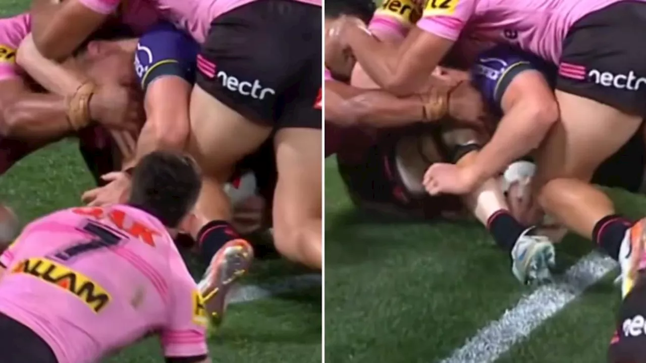 New footage completely flips bunker controversy after Jack Howarth denied try in NRL grand final