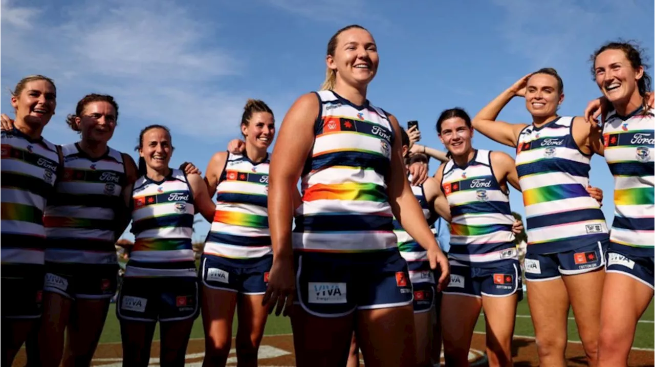 Geelong keep AFLW finals hopes alive with thrilling win over Sydney