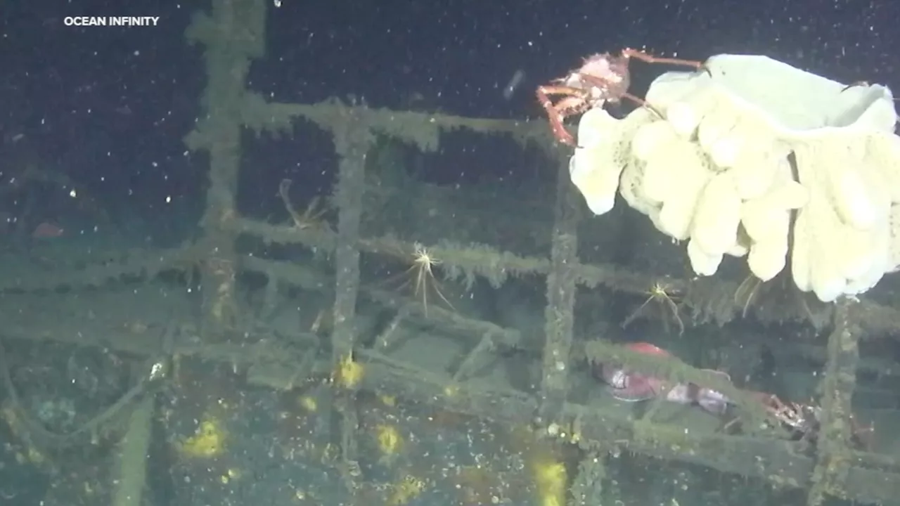 Wreck of WWII 'Ghost Ship of the Pacific' discovered off Bay Area coast