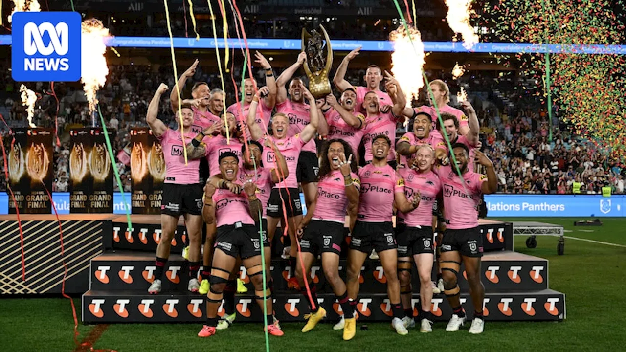 NRL grand final 2024: Penrith Panthers beat Melbourne Storm after Roosters win dramatic NRLW decider against Sharks