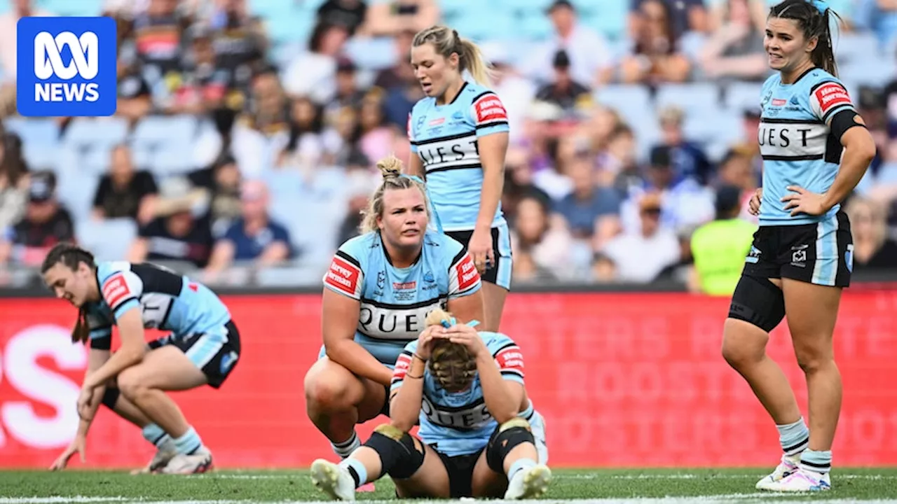 Sydney Roosters win NRLW grand final over Cronulla Sharks in a game of twists and drama