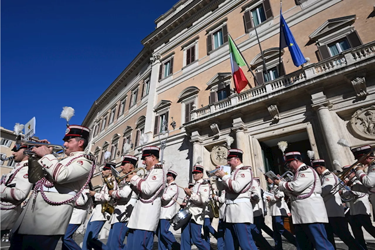 La Banda dell'Esercito a Montecitorio