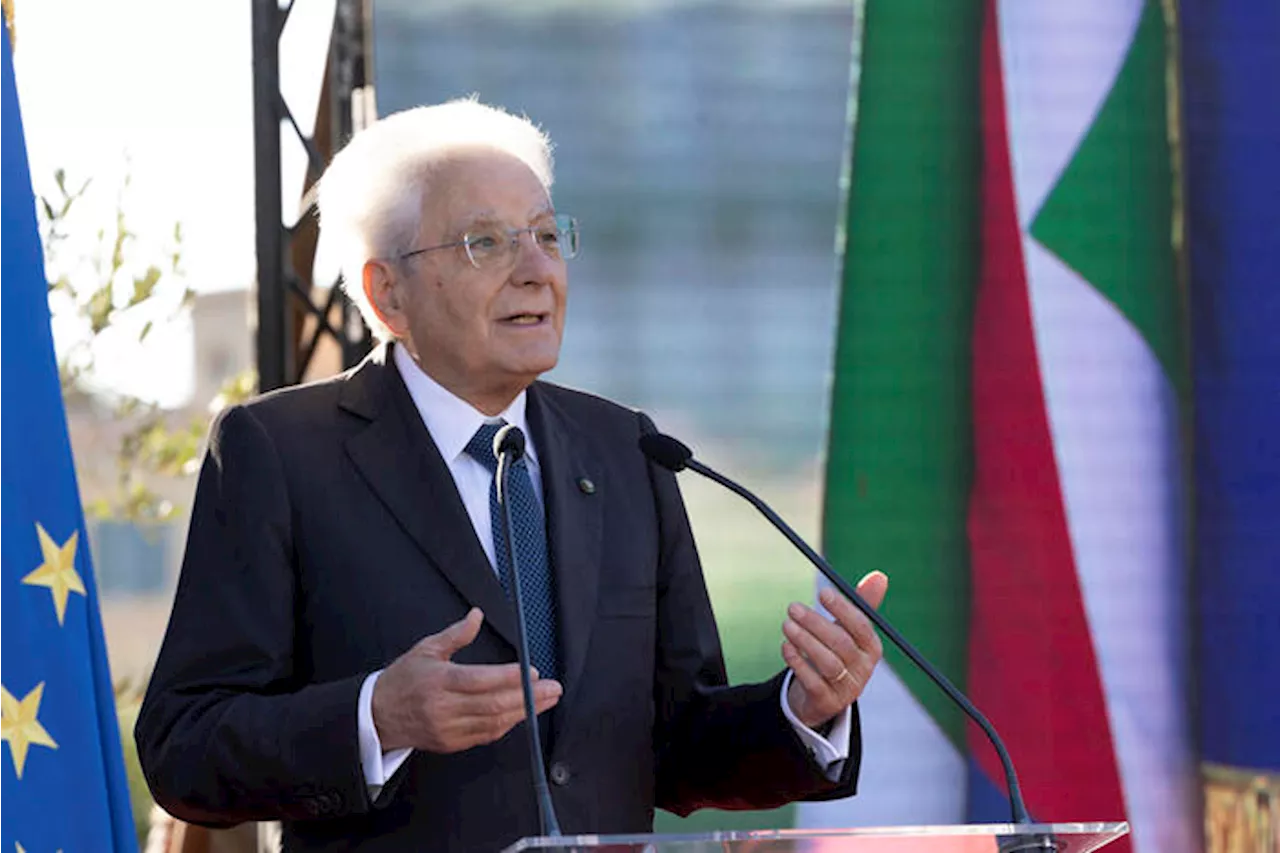 Mattarella: 'Ferma condanna per l'attacco del 7 ottobre. Ora serve il cessate il fuoco'