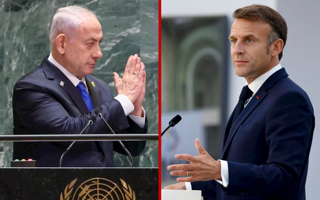 'Ganaremos con o sin tu apoyo': Netanyahu a Macron; francés tacha de 'excesivas' las declaraciones