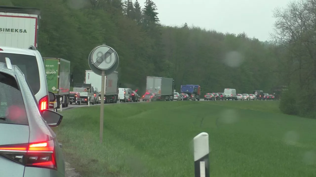 Unfall auf B2 bei Donauwörth: Verursacher flieht nach Chaos