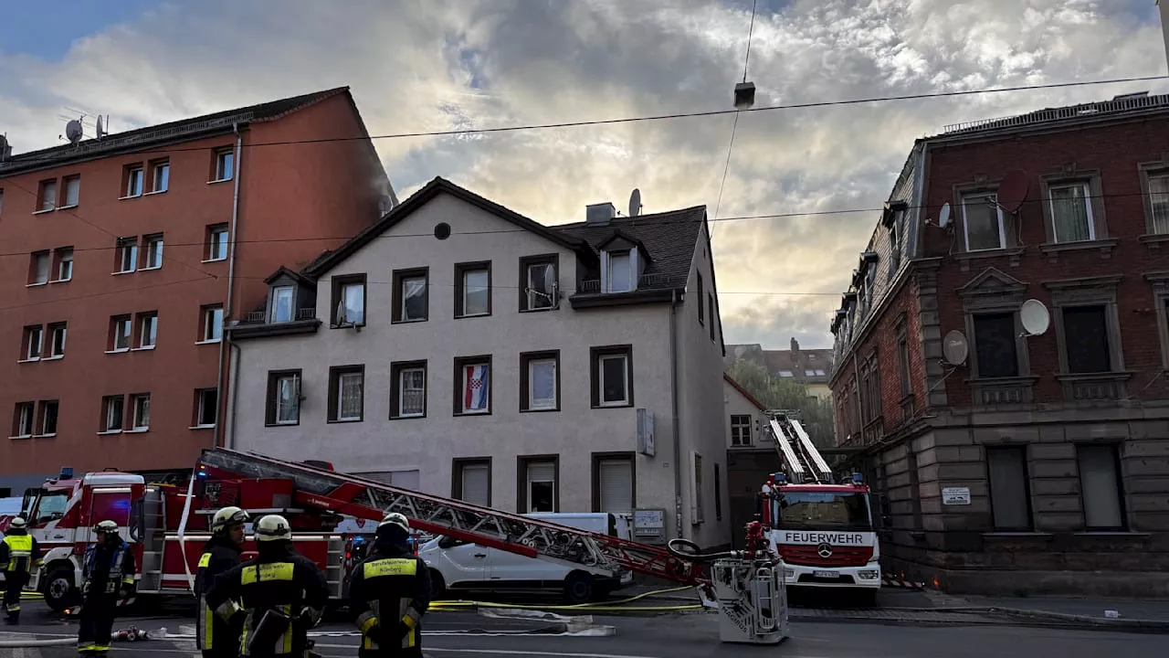 Nürnberg: Großbrand in der Metzgerei