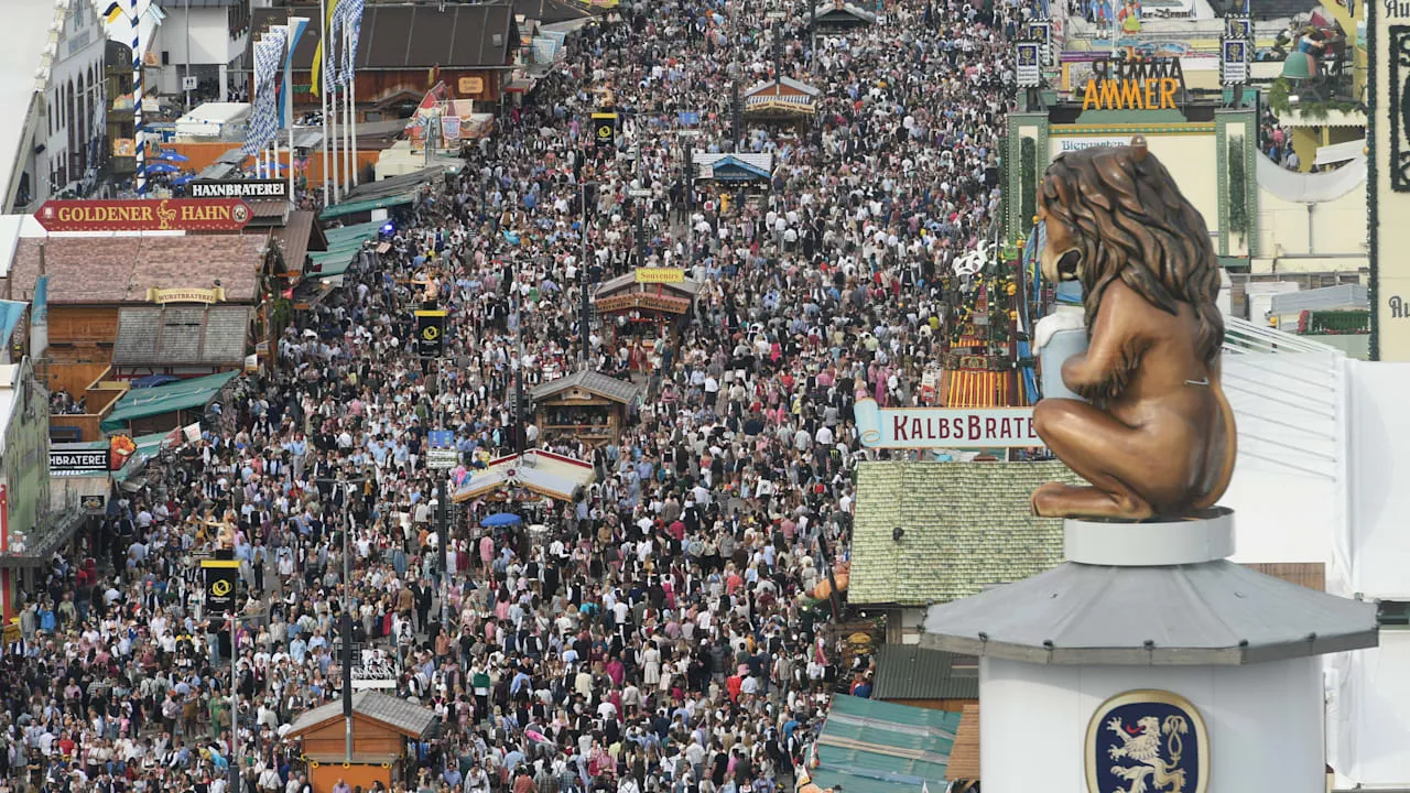 Oktoberfest: 7 Millionen Liter Bier gezapft, 98.000 Maßkrüge geklaut