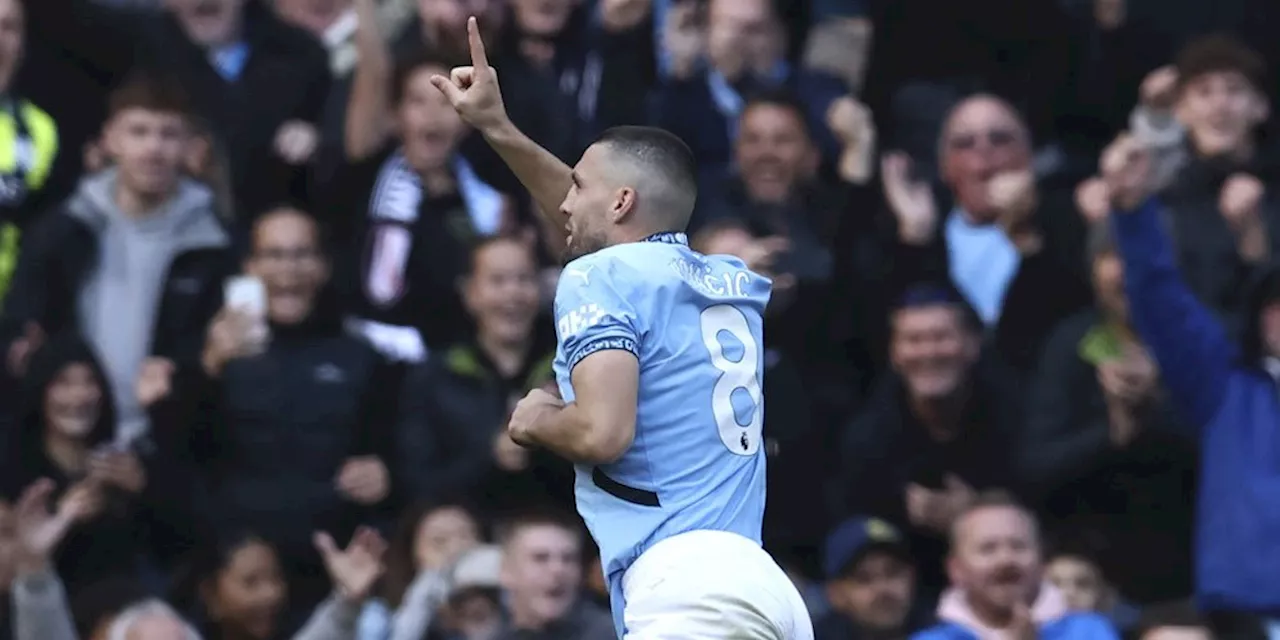 Man of the Match Manchester City vs Fulham: Mateo Kovacic