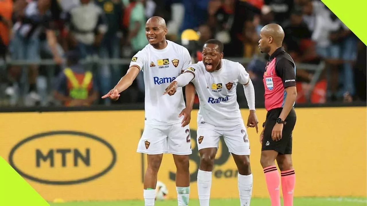 Former Kaizer Chiefs Star Explains How Referee Robbed Stellenbosch in MTN8 Final