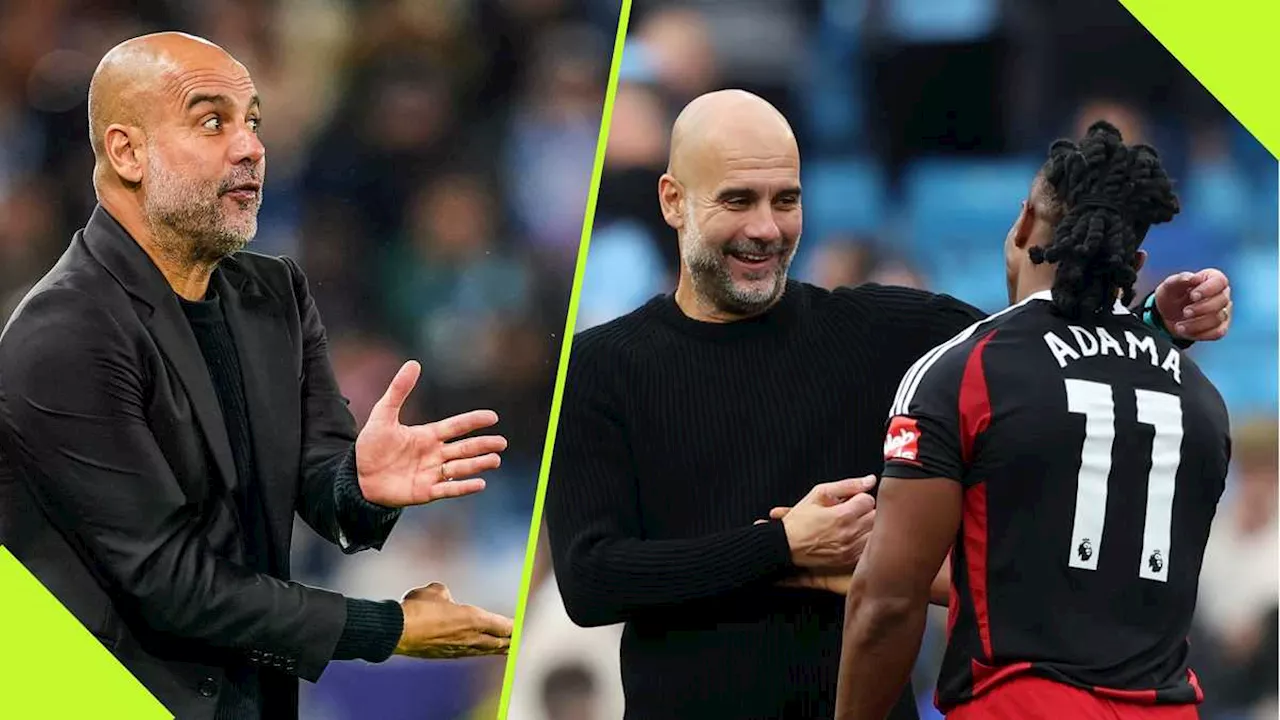 Pep Guardiola Spotted Coaching Adama Traore After Fulham Star Missed Chances