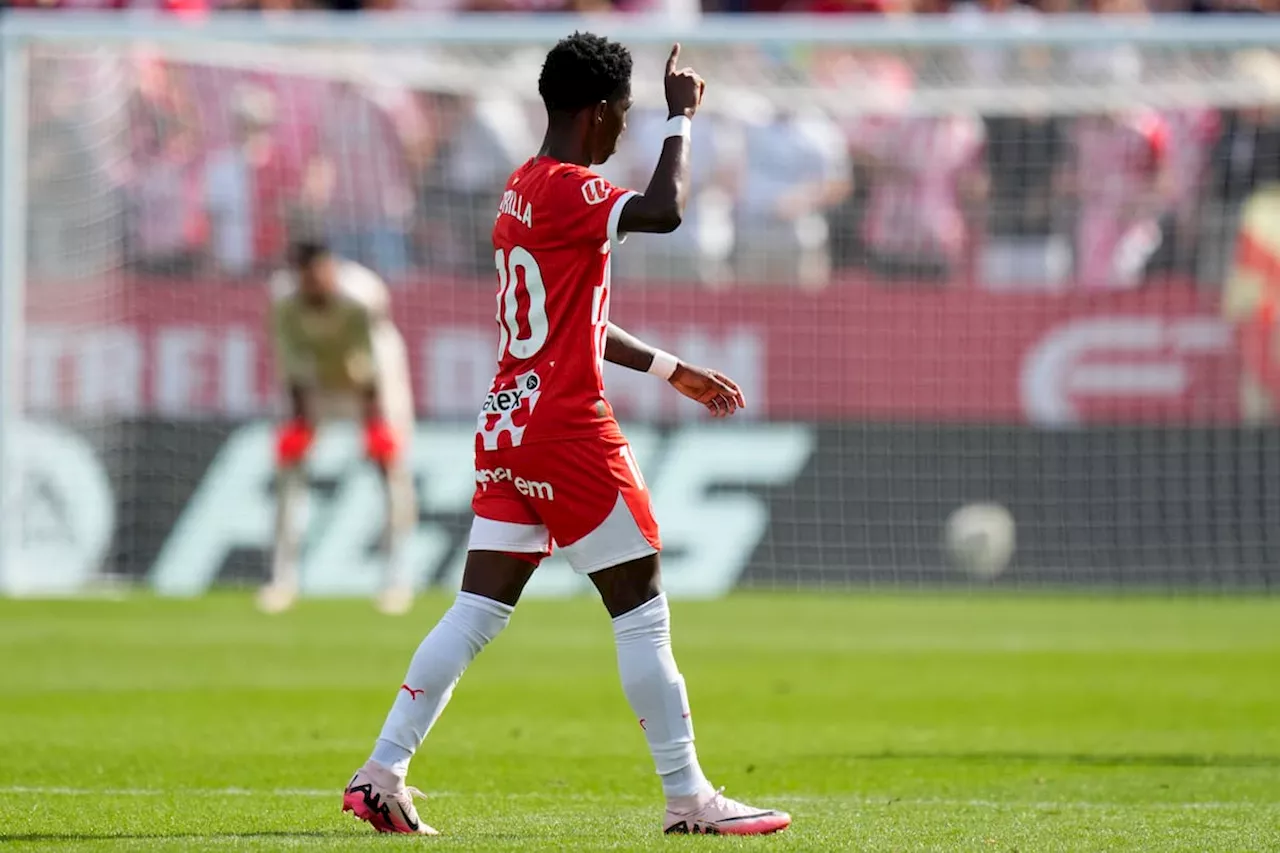 Video: Yaser Asprilla llega con gol a la Selección Colombia, el primero con Girona