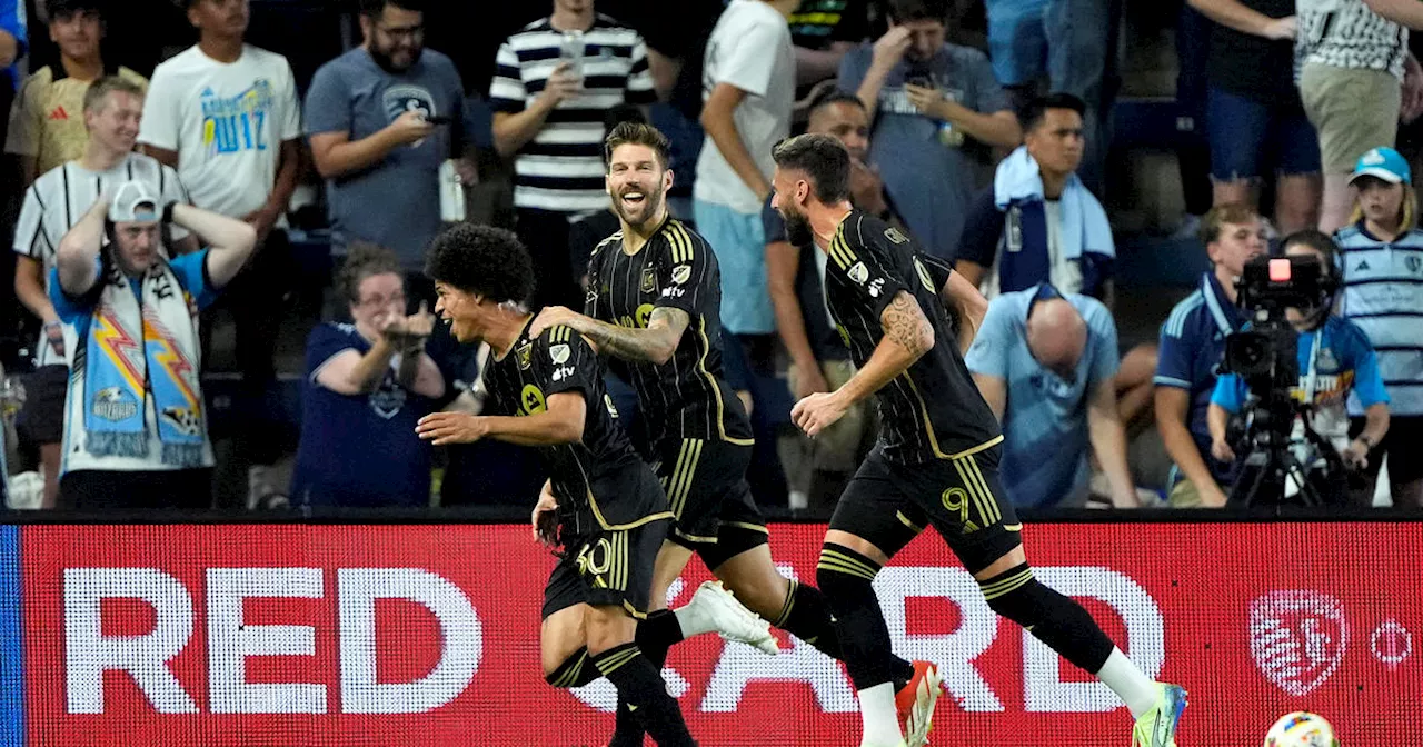 David Martínez, Denis Bouanga, Hugo Lloris power LAFC to 3-0 romp over Sporting KC