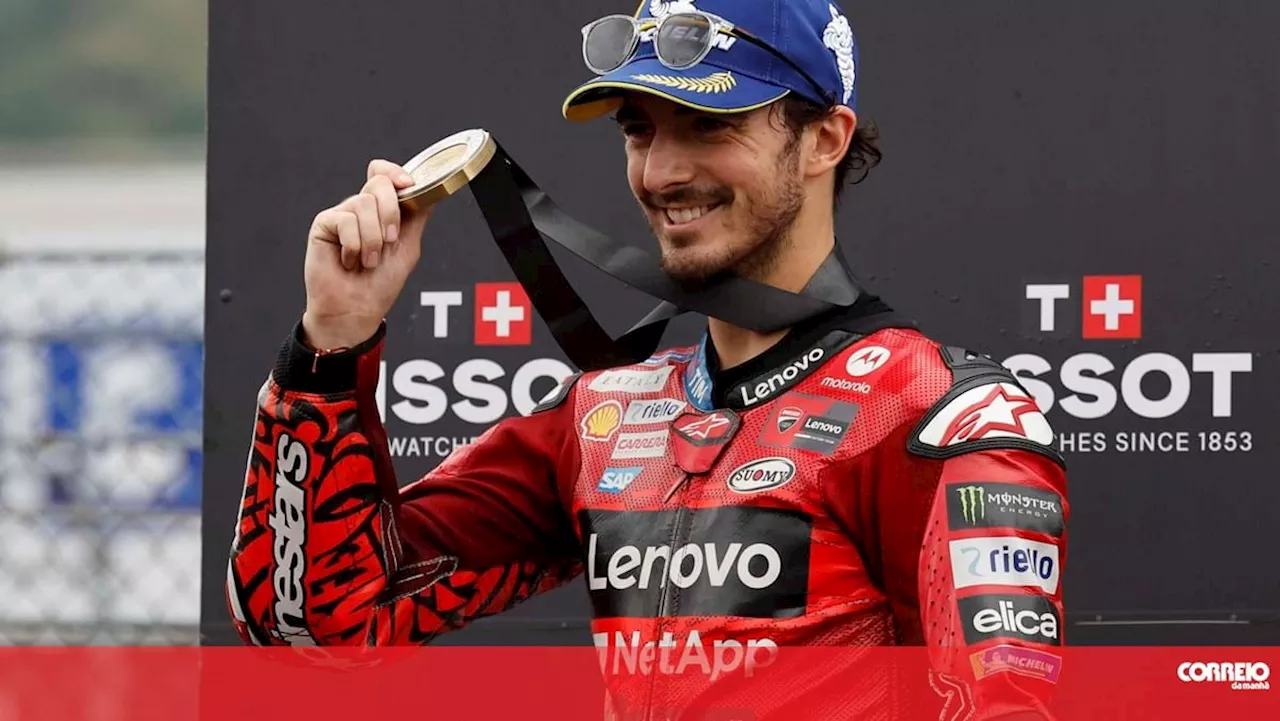 Francesco Bagnaia vence GP do Japão e fica a 10 pontos da liderança do MotoGP