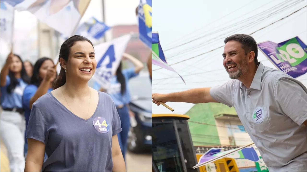 Mariana Carvalho e Léo Moraes vão disputar o 2º turno pela Prefeitura de Porto Velho