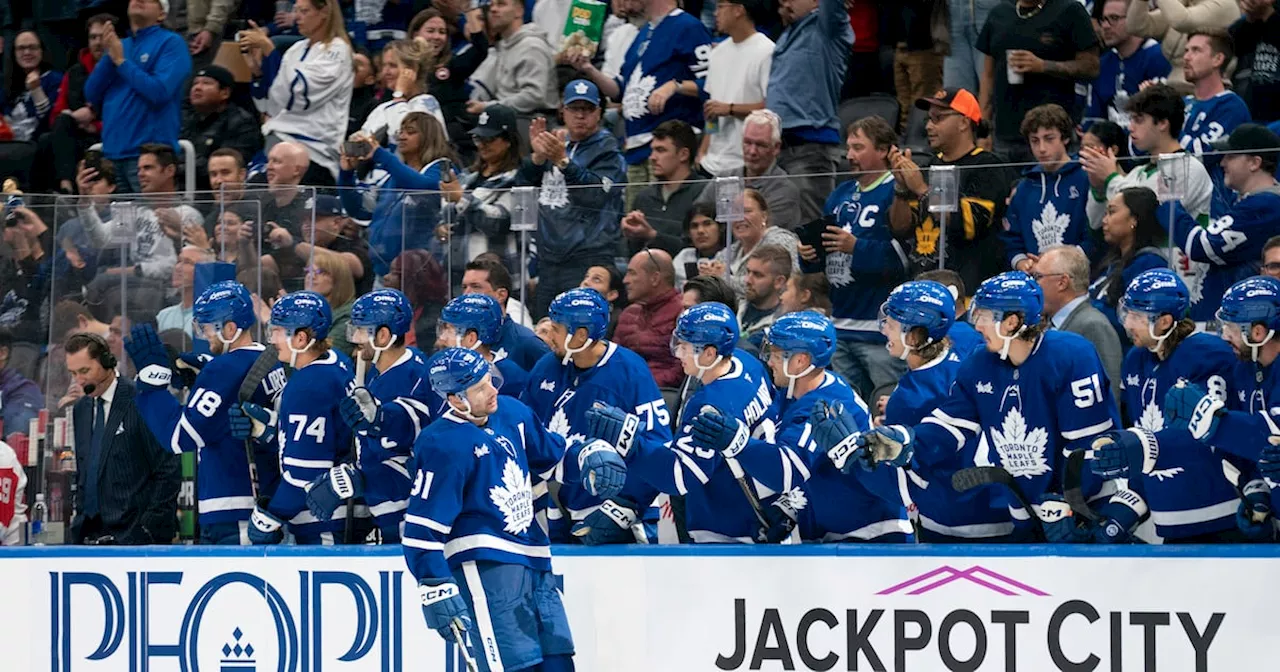 Tavares, Matthews lead Maple Leafs to 3-2 win over Red Wings