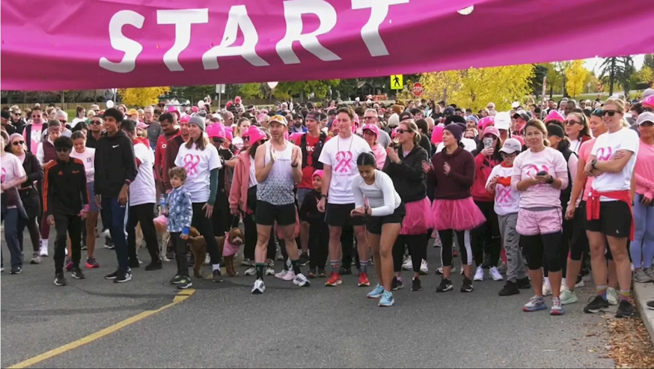 Thousands run to raise funds and awareness for breast cancer research at CIBC Run for a Cure