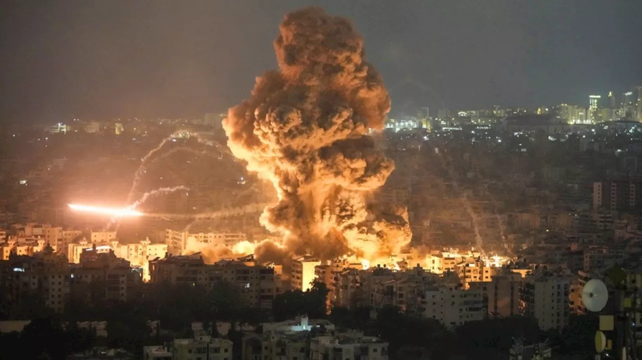 Israel intensifies bombardment of Gaza and southern Lebanon on the eve of Oct. 7 anniversary