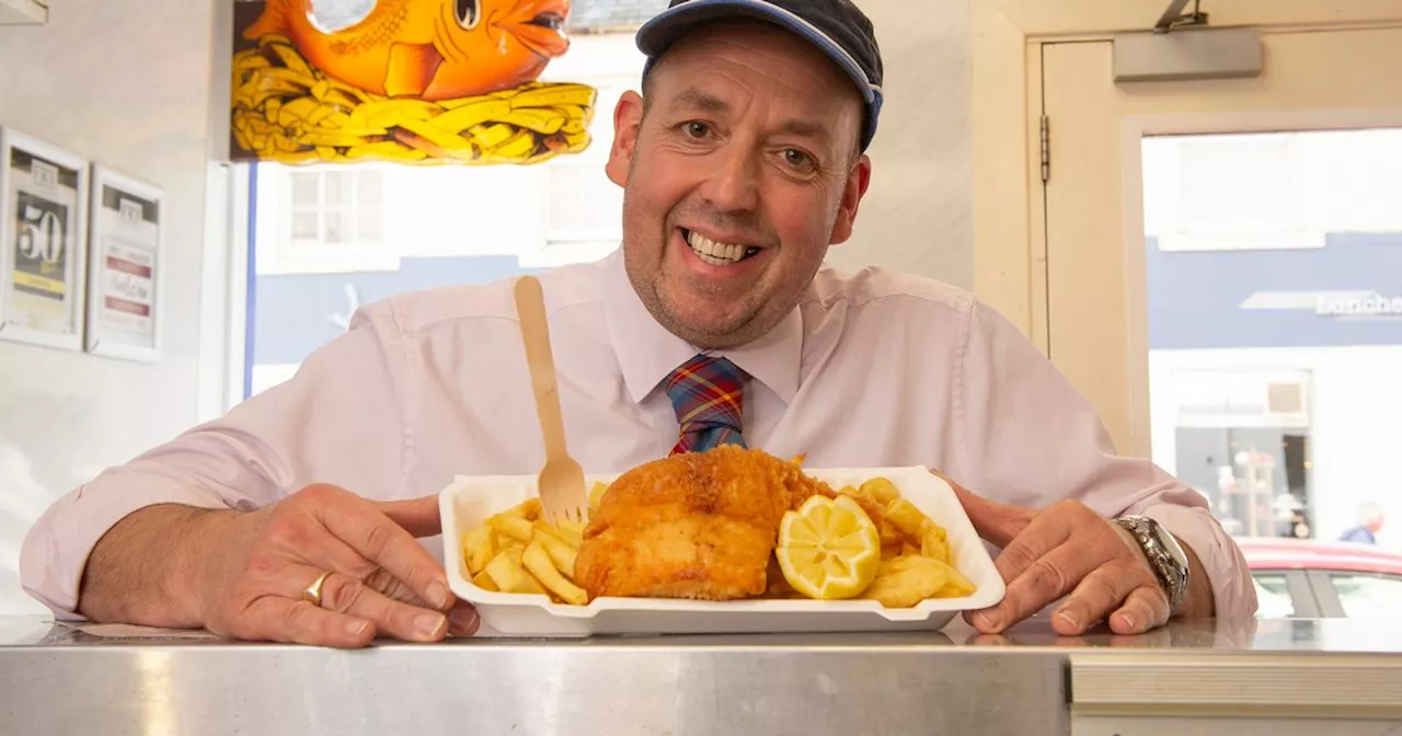 Award-winning Perthshire chippy's salmon suppers are new hit seller