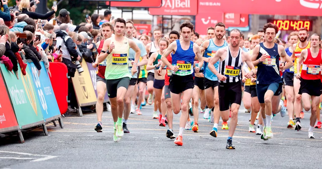 Great Scottish run sees record breaking 30,000 take to streets of Glasgow