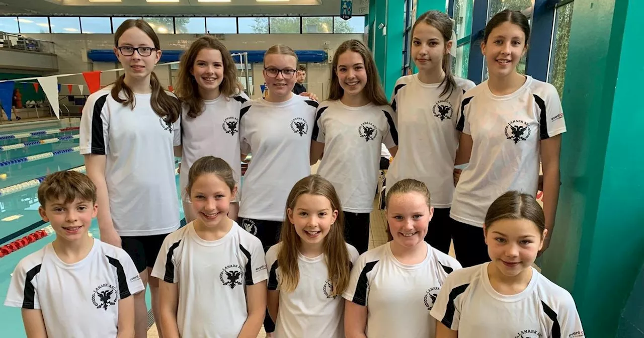 Lanark ASC team take eight medals from FIRST Graded Meet