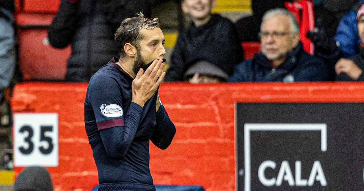 Liam Fox confirms Jorge Grant apology for Hearts red card in Aberdeen defeat