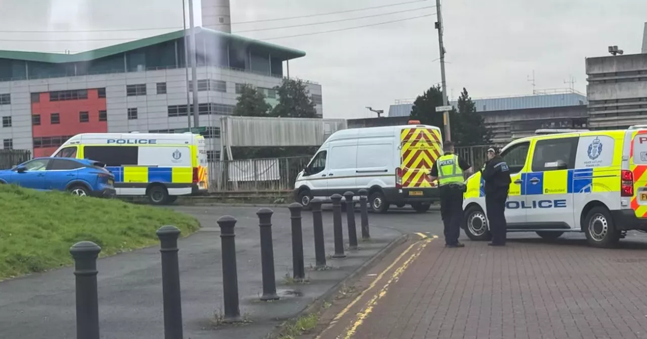 Police Lock Down Glasgow Street Following 'Disturbance'