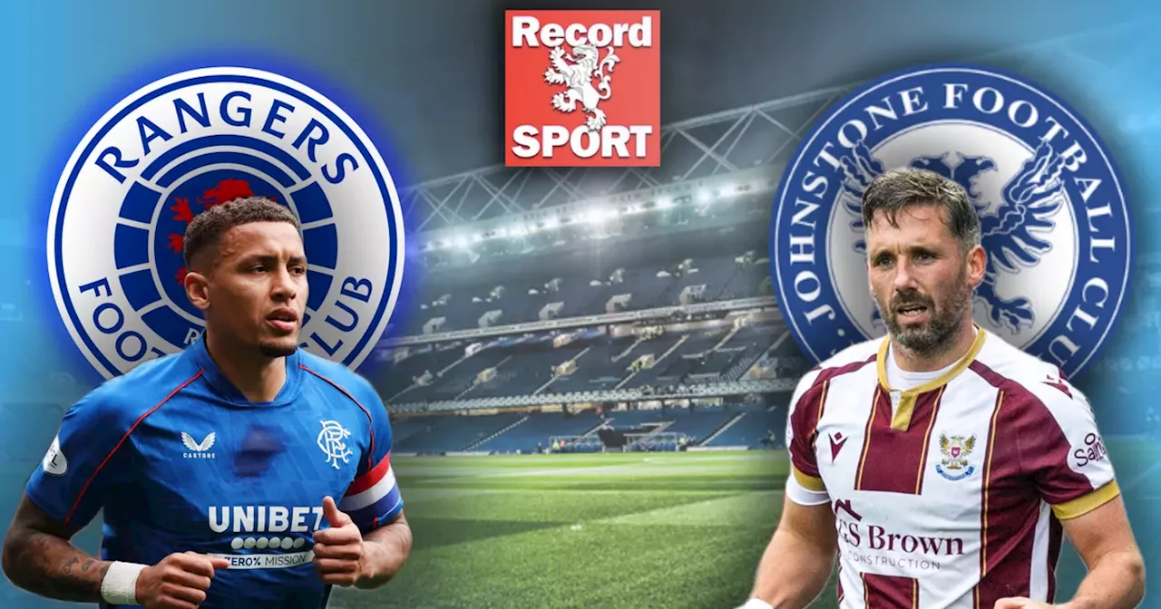 Rangers 0 St Johnstone 0 LIVE score and goal updates from Premiership clash