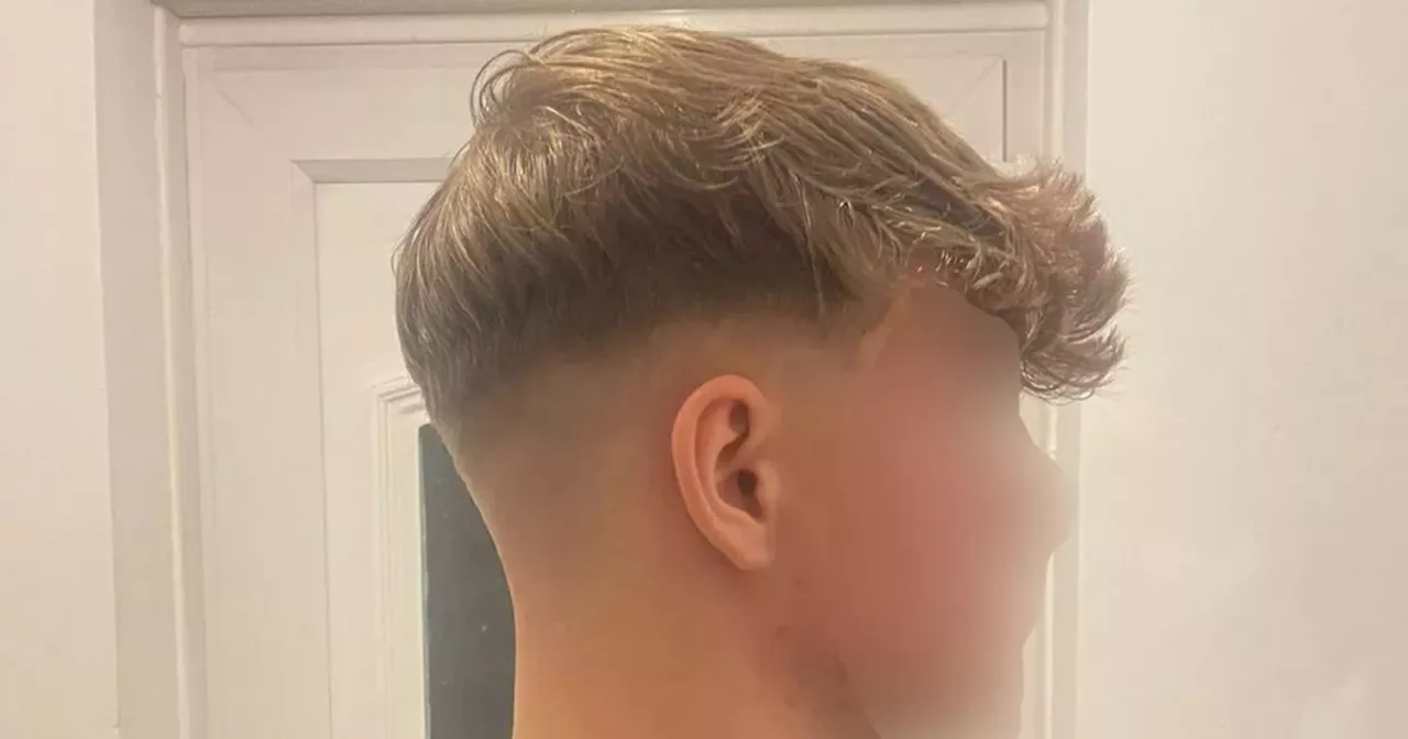 Schoolboy removed from class over 'extreme' haircut he needs for medical reason