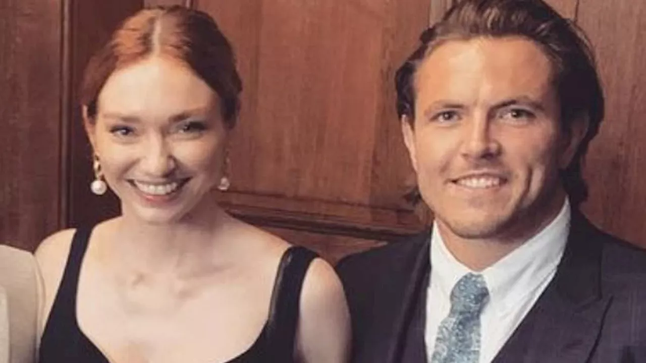 Eleanor Tomlinson is pregnant! Poldark actress announces she is expecting her first child two years...