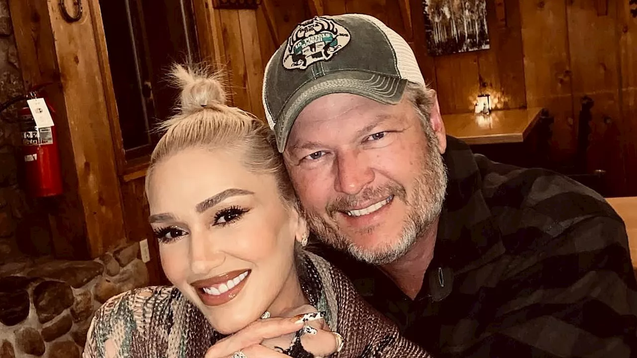 Gwen Stefani thanks husband Blake Shelton for 'the best day' as she shares loved-up snap after...