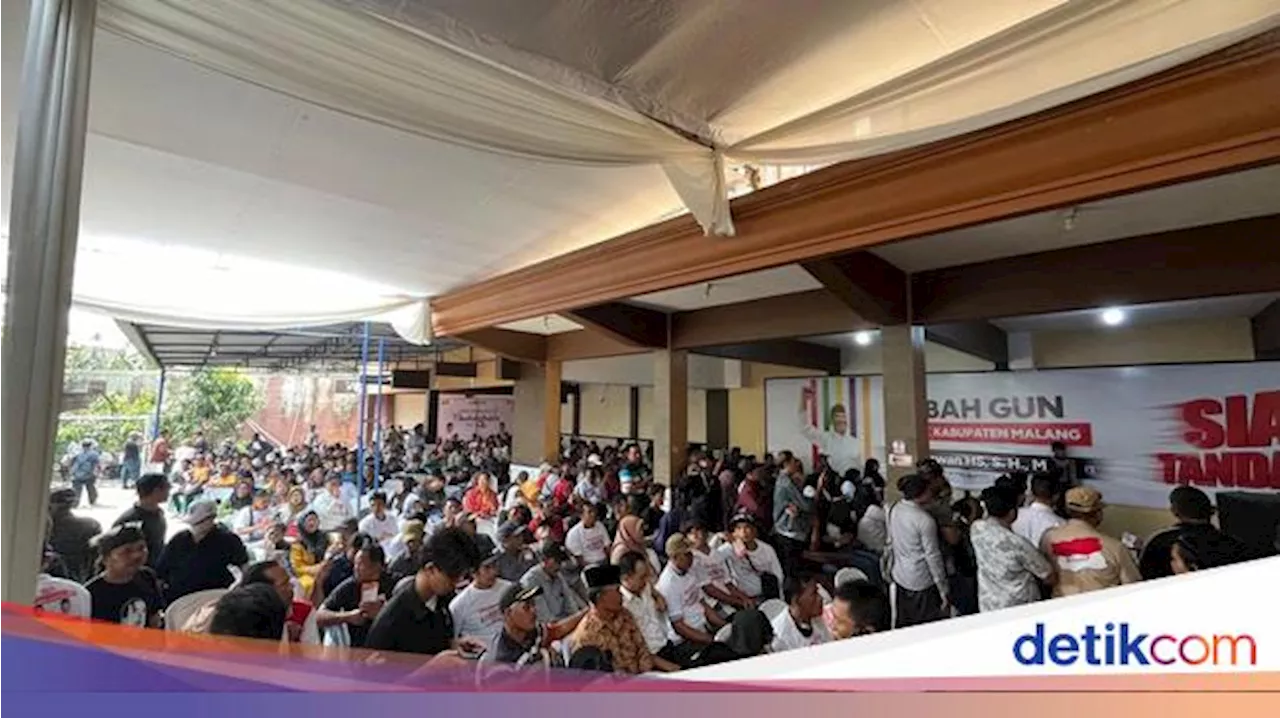 Modal Mandiri, Ribuan Warga Deklarasi Dukungan Gunawan HS-Umar Usman