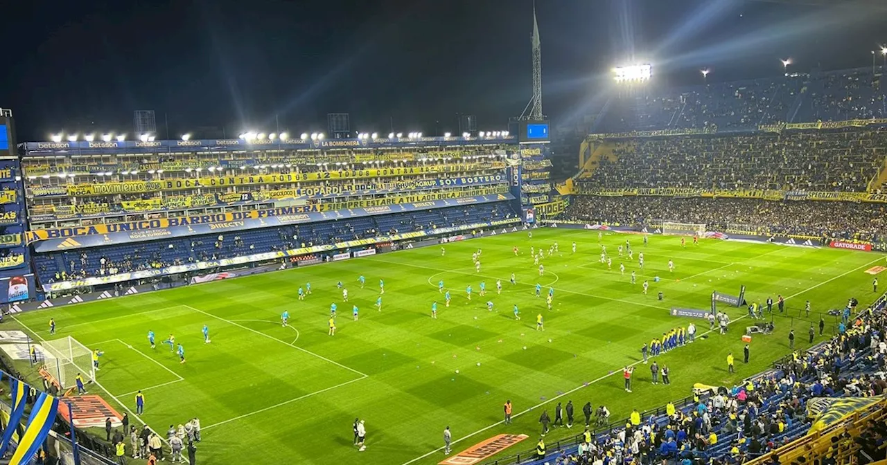 Boca cambia cinco jugadores para enfrentar a Argentinos Juniors