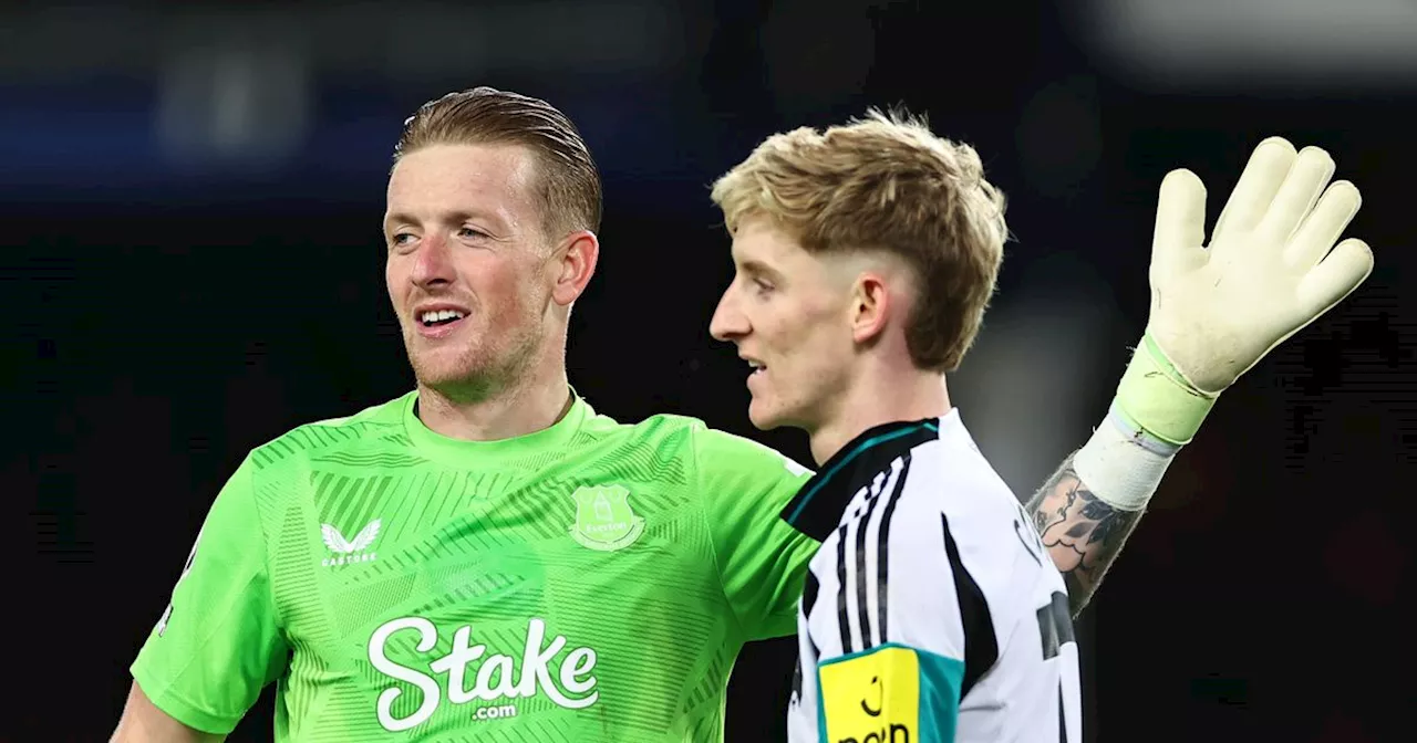 What Anthony Gordon asked Jordan Pickford after approaching Everton goalkeeper at full-time