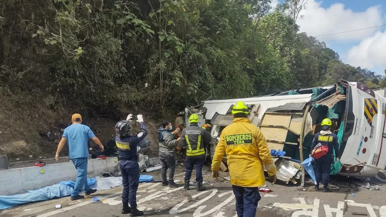 Este es el listado de las víctimas del fatal accidente ocurrido entre Bogotá y La Mesa