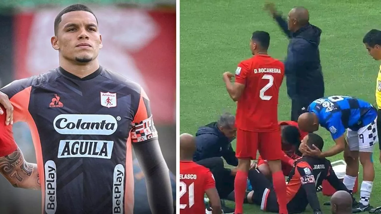 Preocupación en el América: se lesionó el portero venezolano Joel Graterol y podría ser de gravedad