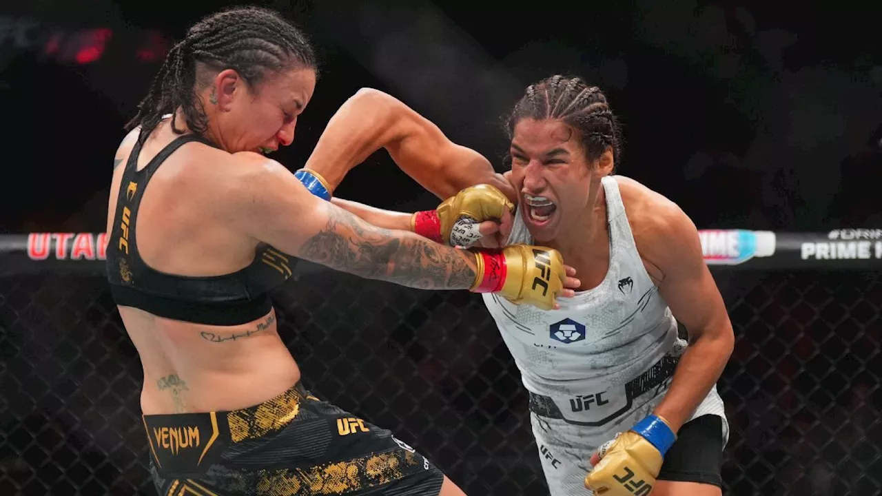 Julianna Pena edges Raquel Pennington to win title at UFC 307