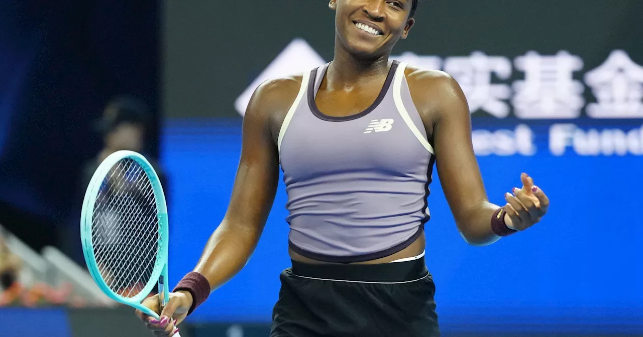  Coco Gauff surclasse Karolina Muchova en finale