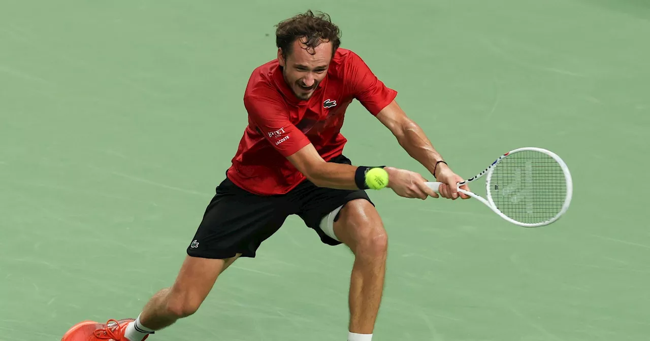  Daniil Medvedev s'en sort face à Matteo Arnaldi